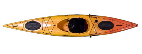 Riot Kayaks Edge 13 LV Flatwater Day Touring Kayak (Yellow 